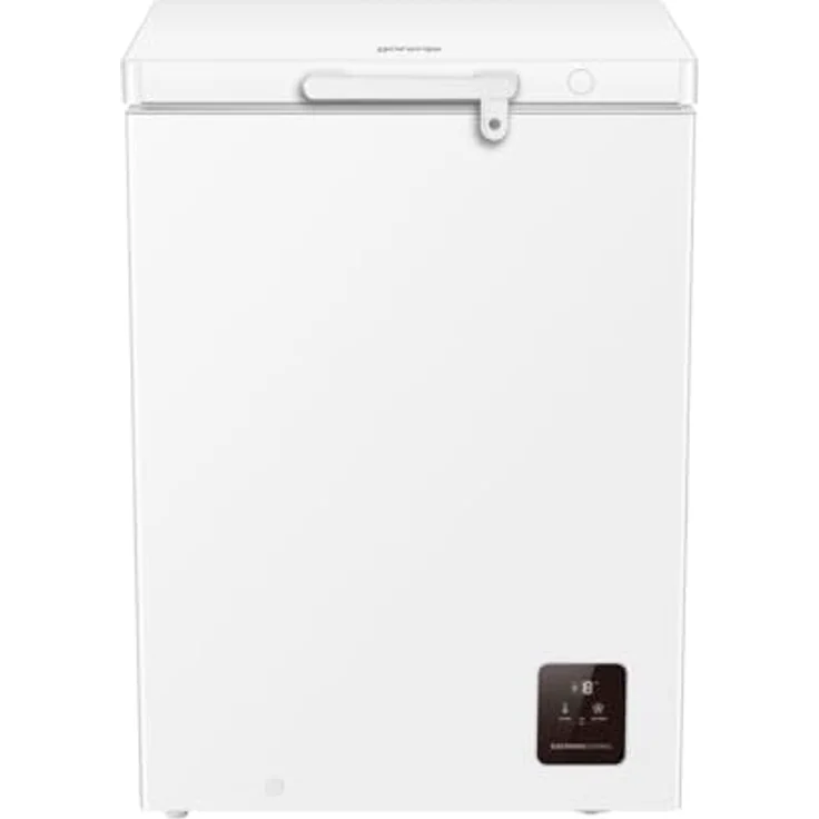 GORENJE FH15E6W5 Gefriertruhe, 141 l, Energieeffizienzklasse E, 858 mm hoch, inklusive abschließbarer Tür und Gefrierkorb, FreezeProtect-Technologie – Bild 1