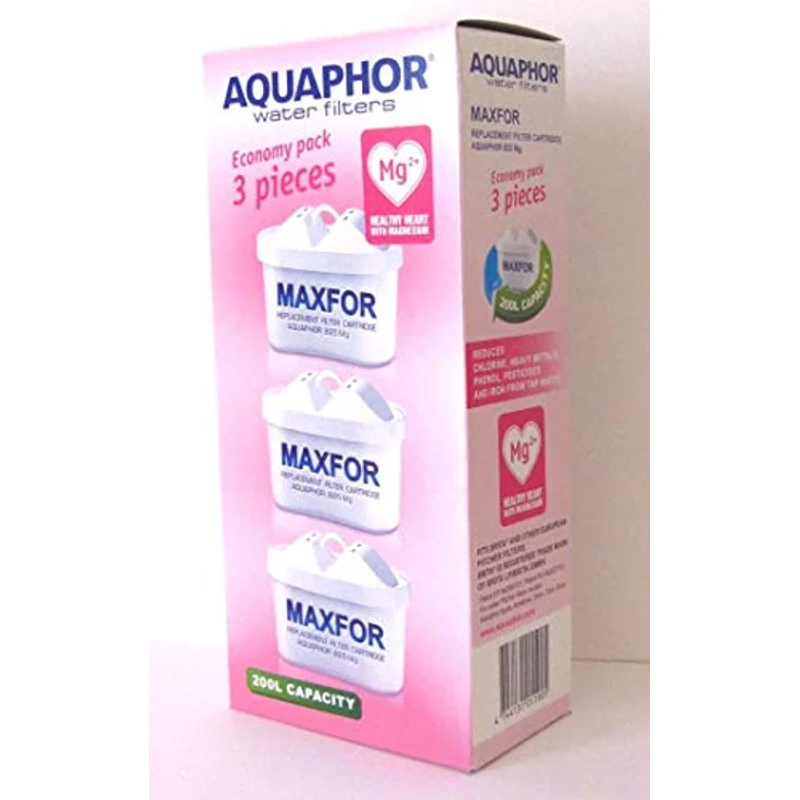 AQUAPHOR MAXFOR (B25) Mg Pack 3 Filterkartusche, weiß, 200 l – Bild 2