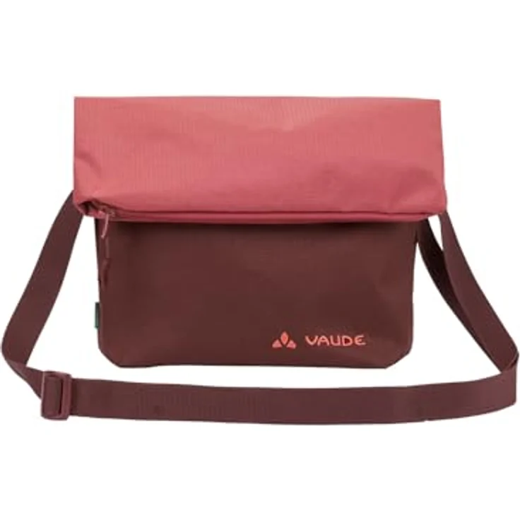 VAUDE Heka II Crossbody Bag, Umhängetasche in Dark Cherry, wasser- und schmutzabweisend, verstellbarer Schulterriemen – Bild 5