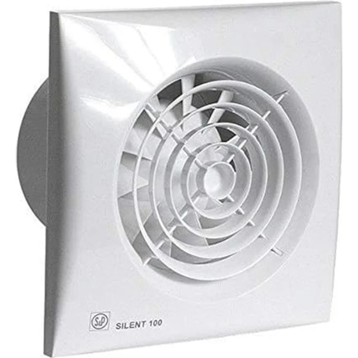 Thermorex 200.34.3102.2 Abluftventilator, Wandventilator mit 95 m³/h Luftstrom, leise 27 dB, energieeffizient 8 W, Kunststoff, für 100 mm Rohrdurchmesser – Bild 3