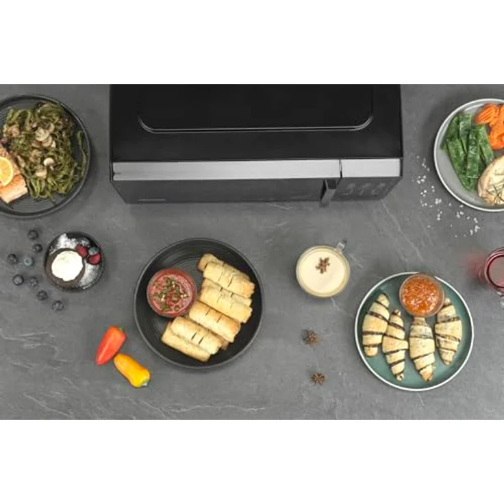 Hisense H20MOBS4I Mikrowelle, 20 l, Schwarz, Inverter Technologie, 1050 W, LED-Display, 10 Leistungsstufen – Bild 9