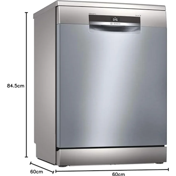 Serie 6, Freistehender Geschirrspüler, 60 cm, Silver Inox, SMS6ECI07E – Bild 12