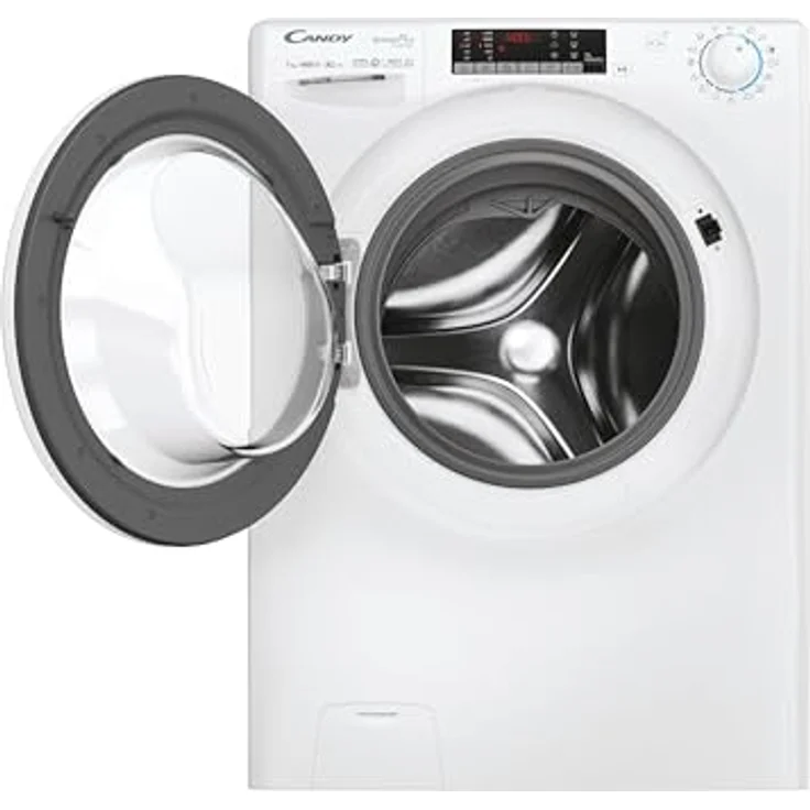 Candy Smart Pro Inverter CO4474TWM6/1-S, Frontlader Waschmaschine mit 7 kg Fassungsvermögen und 1400 U/min, Weiß – Bild 5