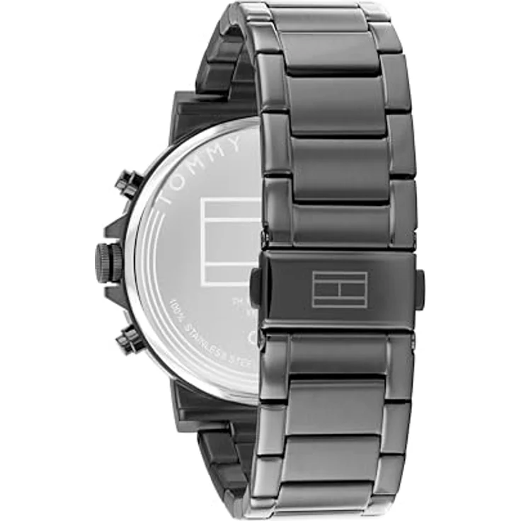 Tommy Hilfiger Multifunktionsuhr TYSON 1710711, Quarzuhr für Herren mit Edelstahlarmband, analog, Datum, stilvolles Design – Bild 4