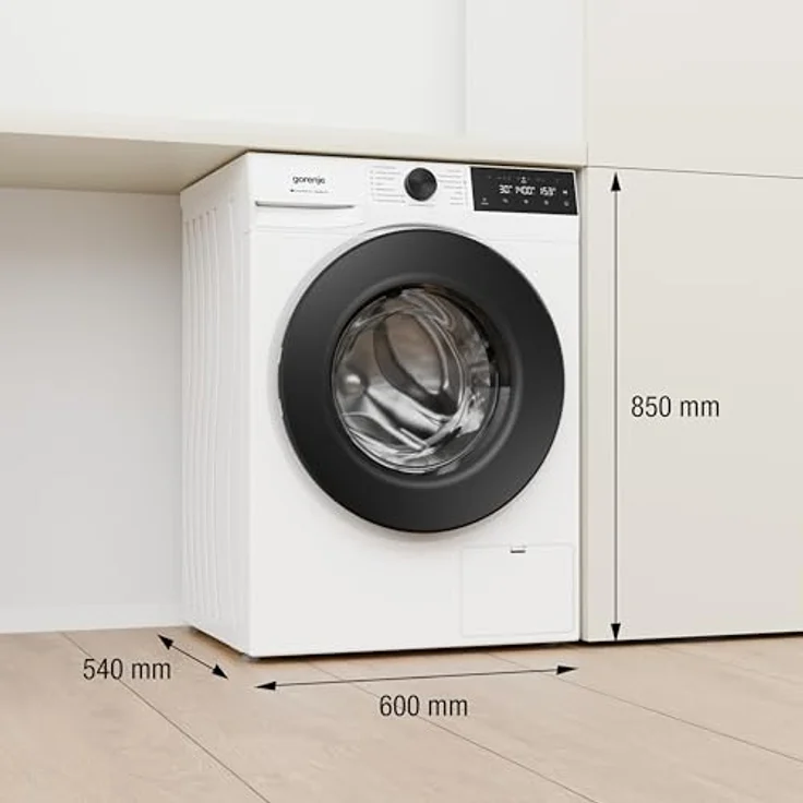 Gorenje W5G484A3P1 Waschmaschine 8 kg, 1400 U/min., WiFi-fähig, AdaptTech, UltraClean, weiß – Bild 2