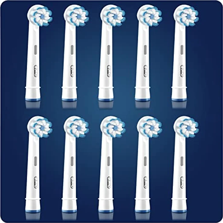 Oral-B Sensitive Clean Aufsteckbürsten für Unsere Sanfteste Reinigung, 10 Stück – Bild 2