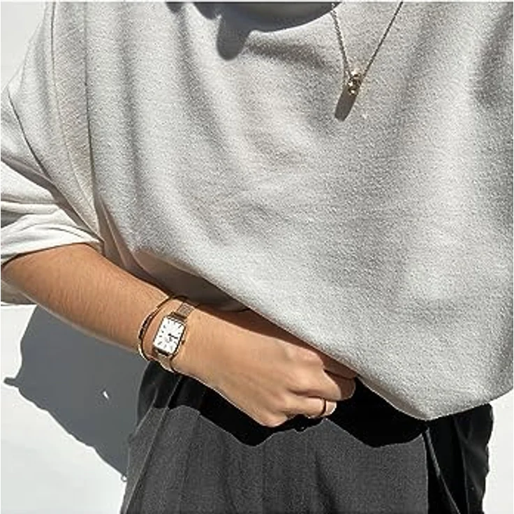 Daniel Wellington Quadro Uhr 20x26mm Double Plated Stainless Steel (316L) Gold – Bild 2