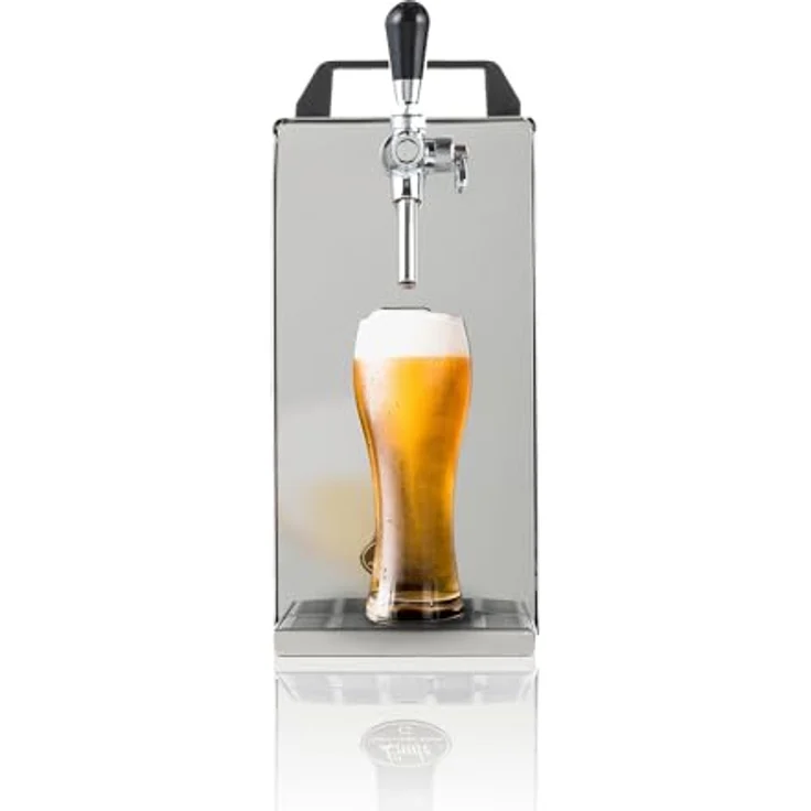 ich-zapfe PYGMY 25/K Bierzapfanlage mit Membranpumpe, Edelstahl, 35 l/h, Trockenkühlgerät, 1-leitig – Bild 1