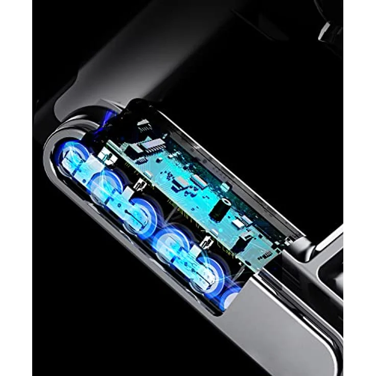 PUPPYOO T12 Pro Rinse Hand-und Stielstaubsauger und -wischer (nass/trocken), 3 Modi, 585,00 W, beutellos, 70min. Laufzeit, 4 LED-Frontleuchten, 185AW, 30kPa, 8 * 3000mAh – Bild 4