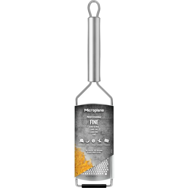 Microplane Küchenreibe Professional Edelstahl Reibe feine Klinge 30cm, Edelstahl – Bild 1
