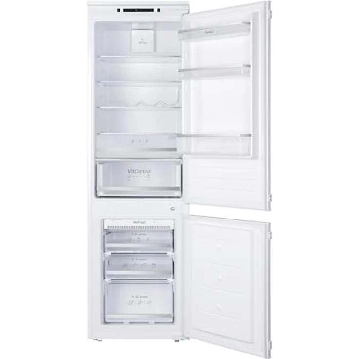 Amica EKGCS 387 931 NoFrost Kühl-Gefrier-Kombination, 190 l Kühlvolumen, 56 l Gefriervolumen, integrierbar mit LED-Beleuchtung, 41 dB – Bild 2