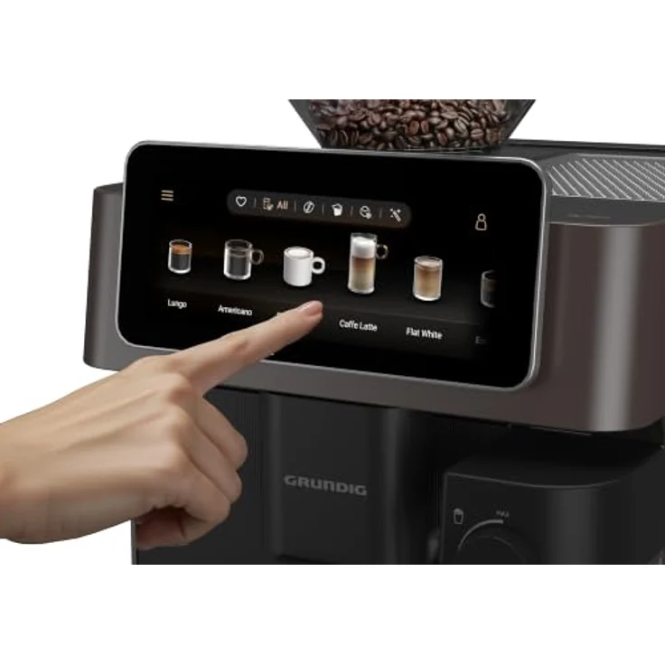 Grundig Kaffeevollautomat GMS9054, integriertes Milchsystem, leistungsstark – Bild 2
