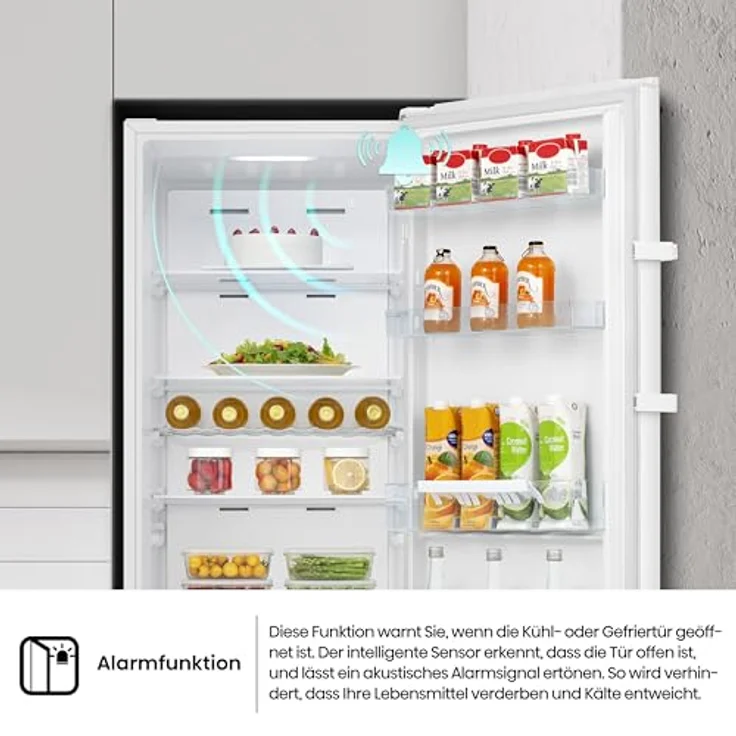 Hisense RL415N4AWC Kühlschrank ohne Gefrierfach, 292 l Kühlvolumen, CrispZone-Schublade, LED-Innenbeleuchtung – Bild 10