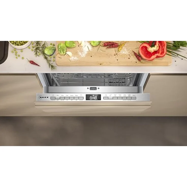 Neff S853HKX20E EB-Geschirrspüler, vollintegrierbar, 45 cm, 46 dB, 10 Maßgedecke, 6 Programme, Home Connect-fähig – Bild 3