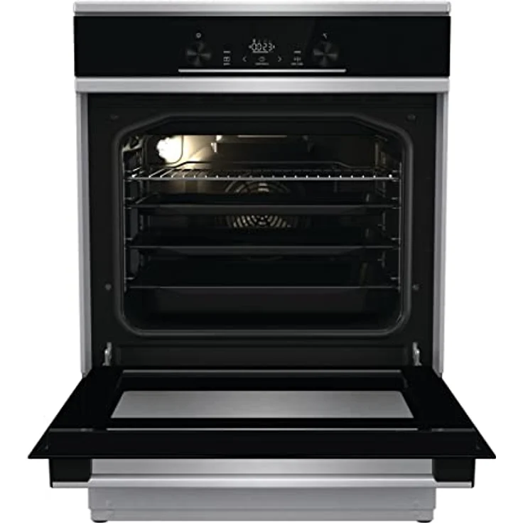 Gorenje GEIT6E 80 XPG Elektro Standherd mit Induktionskochfeld / 60 cm / 64 Liter/AirFry/GentleClose/PyroClean/Bratenthermometer/Pizzamodus 300°C/PowerBoost/Kindersicherung/edelstahl – Bild 4