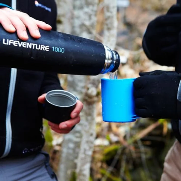 Lifemarque Unisex ? Erwachsene TiV Trinkflasche, Dunkelgrau, 700ml – Bild 8