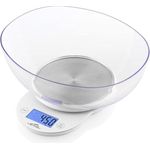 ETA Kitchen scale with a bowl 577090000 Mari Graduation 1 g Display type LCD White, Küchenwaage, Weiss