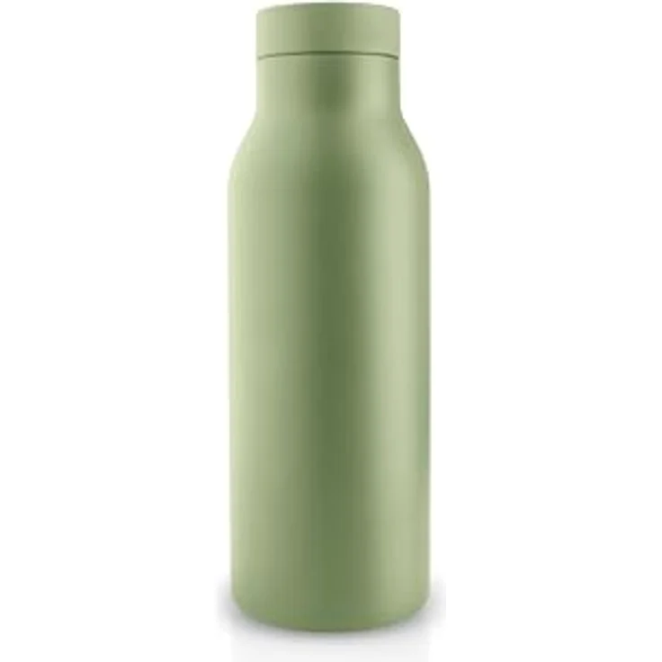 Eva Solo Urban Isolierflasche 0,5 l, doppelwandige Edelstahlflasche aus 90 % Recyclingmaterial, Pistachio, 100 % dicht, spülmaschinengeeignet – Bild 1