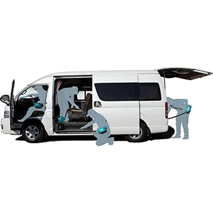 Makita CL121DZ Akku-Staubsauger, Lieferung ohne Koffer, Akku und Ladegerät – Bild 5