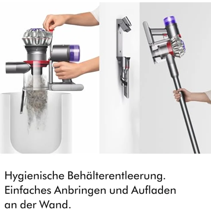 DYSON 492636-01 V8 ADVANCED Akku-Hand-und Stielstaubsauger V8™, 425 W, Beutellos - Preisvergleich – Bild 8