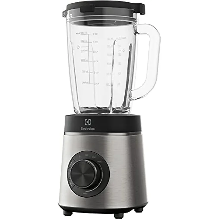 Electrolux Explore 6 Blender Modell E6TB1-6ST, Leistungsstarker Standmixer mit 1400W und 1,75 Liter Glaskanne