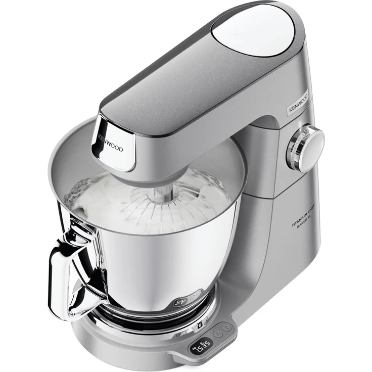 Kenwood KVL85.594SI Titanium Chef Baker XL Küchenmaschine, 1200W, 7L,5L Schüssel, silber, Serie: Titanium Chef Baker XL – Bild 3
