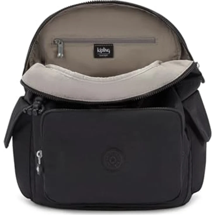 Kipling Classics Basic City Pack, City Rucksack 32 cm, schwarz, 100% Polyamid – Bild 4