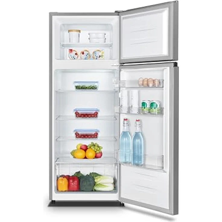 Gorenje RF414EPS4 Kühl-Gefrierkombination, freistehend, silber, LED, Breite 55 cm – Bild 6