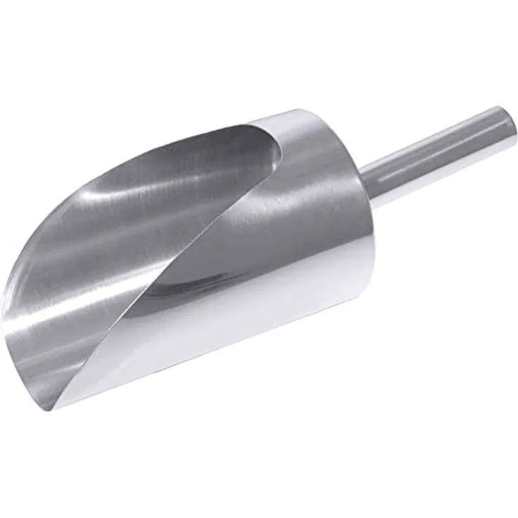 Contacto Edelstahl Mehlschaufel, 7 cm hochglänzend, fugenlos
