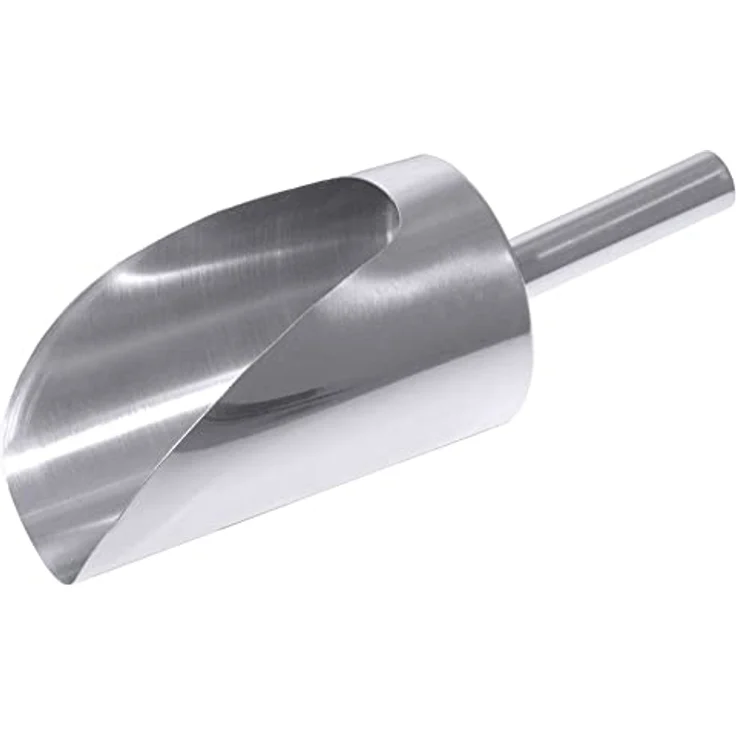 Contacto Edelstahl Mehlschaufel, 7 cm hochglänzend, fugenlos