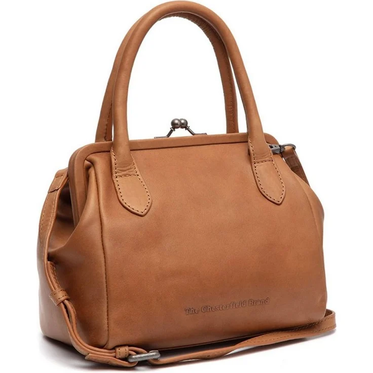 The Chesterfield Brand Chili Shoulderbag - Umhängetasche aus echtem Rindsleder, Cognac (hellbraun) – Bild 1