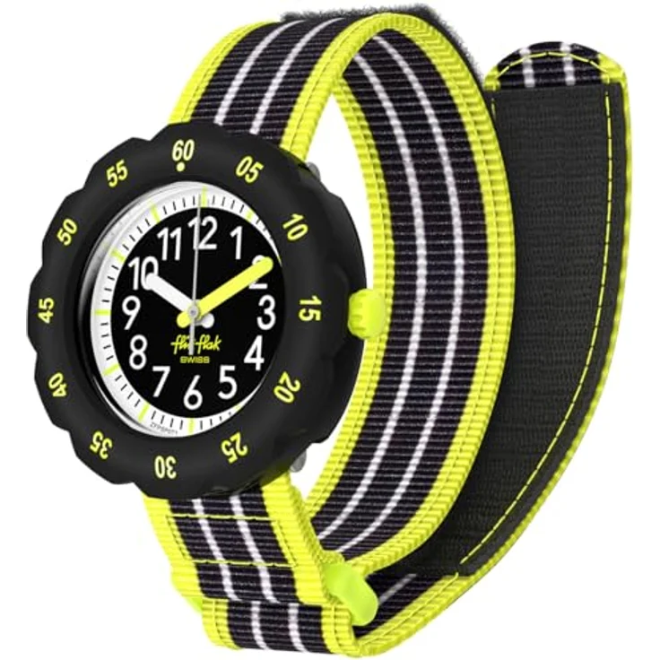 FLIK FLAK Loop IN Neon - ZFPSP073, Schwarz, Modern – Bild 4