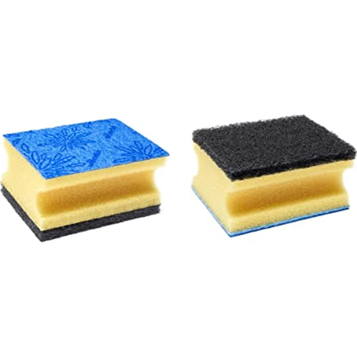 Vileda Glitzi Plus Topfreiniger, mit Antibac-Effekt gegen Bakterien, saugstark (18 Stück) – Bild 2