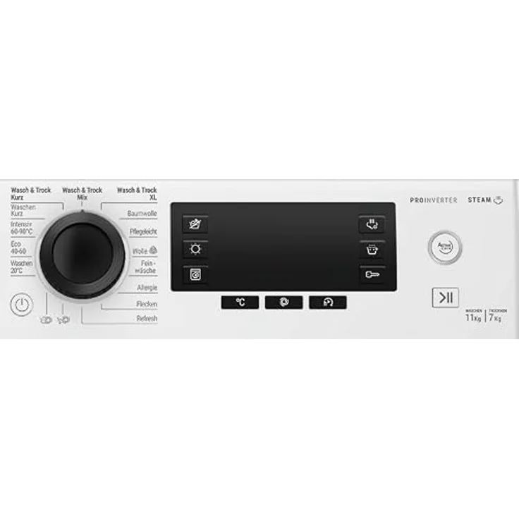 Bauknecht WATK Sense 117B59C, Waschtrockner 11 kg, 7 kg, 1400 U/min (Versandkostenfrei) – Bild 10