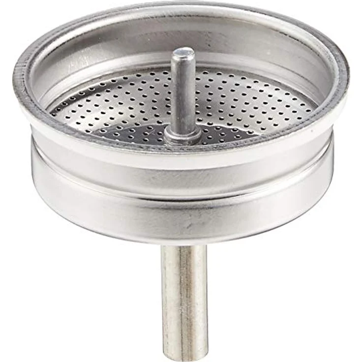 Bialetti P0109401 Blister Trichter für Mukka 2 Tassen, Weiß – Bild 1