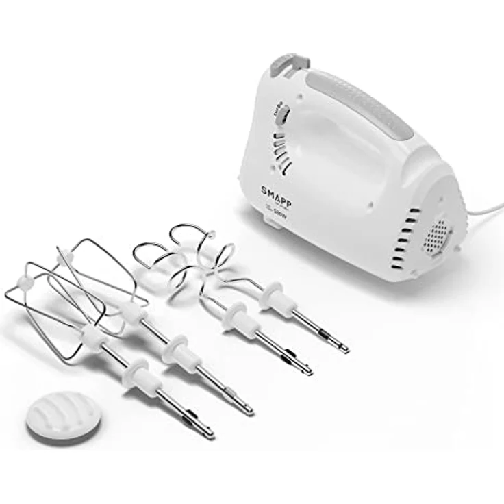 Smapp Handmixer Mixer 451.4 weiß Sicher einkaufen mit Lieferung nach Hause, Handmixer, Weiss – Bild 3