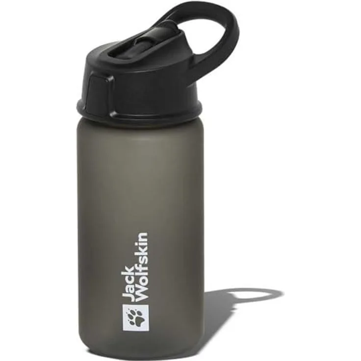 Jack Wolfskin SAIMA STRAW 0.5L Trinkflasche, auslaufsicherer Strohhalmdeckel, griffige Hülle