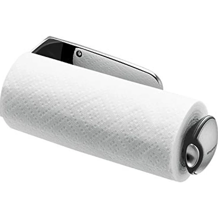 simplehuman Küchenrollenhalter mit Wandhalterung, gebürsteter Stahl, 5 Jahre  – Bild 4