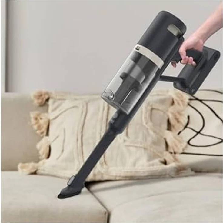 Hoover HFG10H 011, Akku-Stabstaubsauger mit HEPA-Filter, beutellos, 200 W, 0,55 l, Blau/Grau – Bild 3