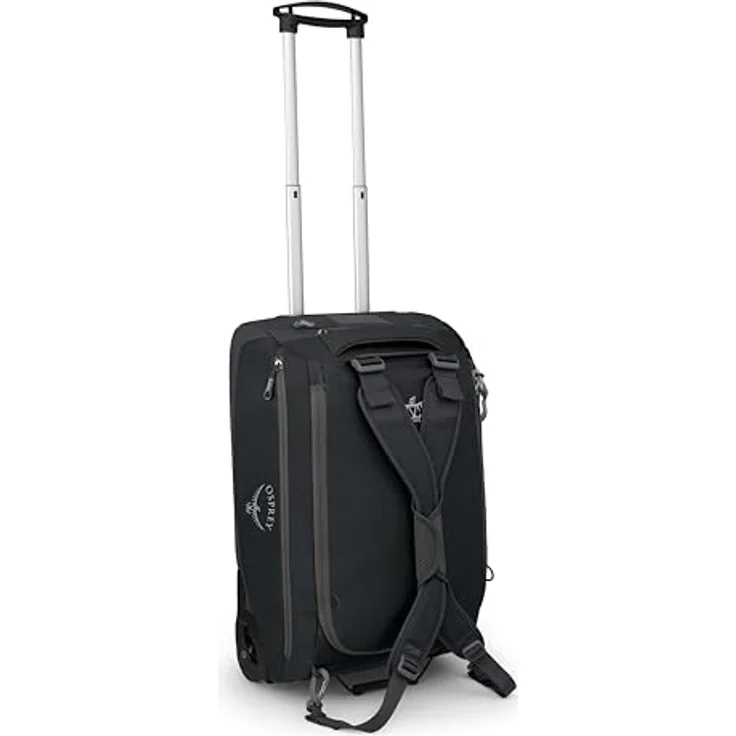 Osprey Daylite CO Whld Duffle 40, 2 Rollen Reisetasche, 58 cm, 40 l, Schwarz, Handgepäck mit Rucksackfunktion und zahlreichen Fächern – Bild 6
