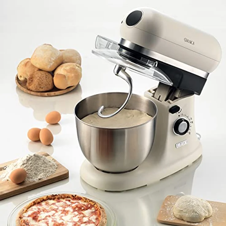 Ariete Classica Küchenmaschine aus Perlmutt Ariete 1588/07, Küchenmaschine, Weiss – Bild 6