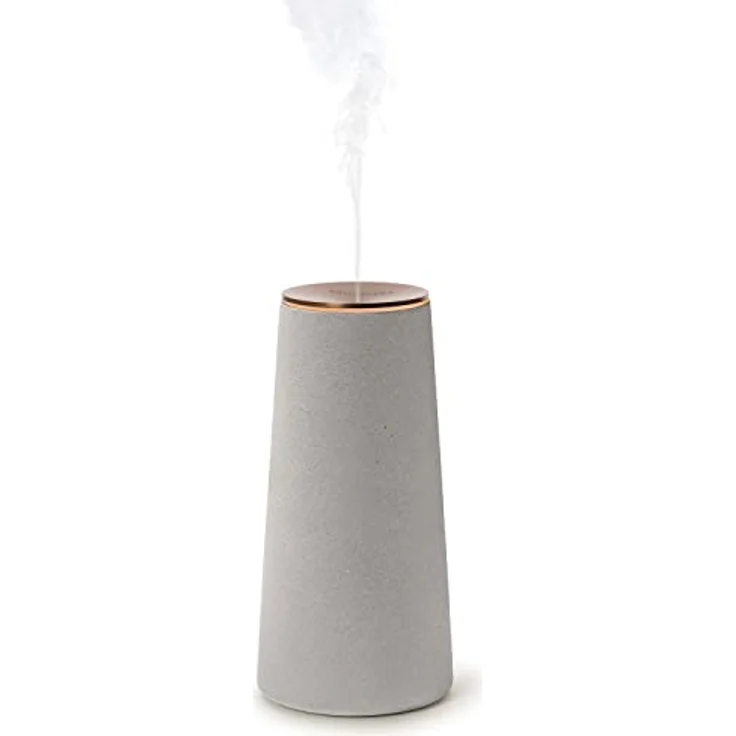 Primavera Aroma Diffuser Purist, minimalistischer Duftzerstäuber für Räume bis 80 m², Beton und Metall – Bild 2