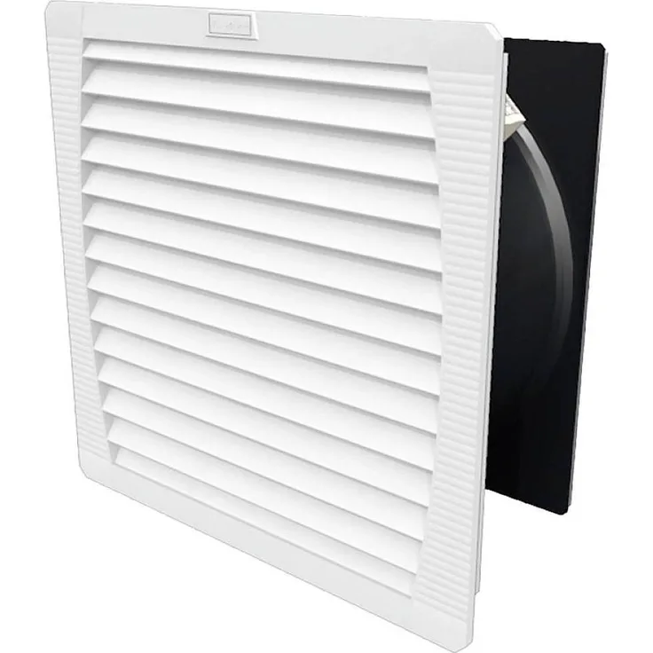Weidmüller FF-EMC6755, Belüftungsventilator für Schaltschrankanwendungen, 950 m³/h Luftdurchsatz, IP55, grau