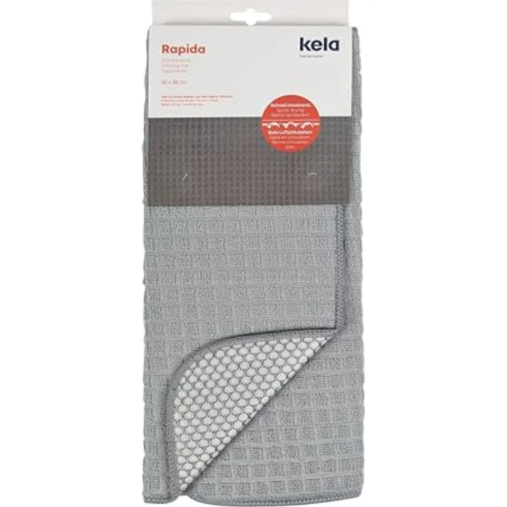 Kela 11642 Abtropfmatte Rapida Polyester, 50 x 38 cm, grau – Bild 11