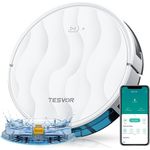 Tesvor Saugroboter TESVORM2 6000pa mit Wischfunktion 5200mAh, Weiß, Beutellos, 6000Pa - Preisvergleich