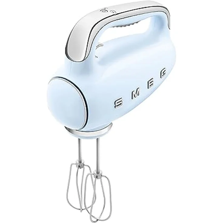 Smeg HMF01PBEU Handmixer im 50er Jahre, 250W, 9 Geschwindigkeiten, Kunststoff, pastellblau – Bild 2