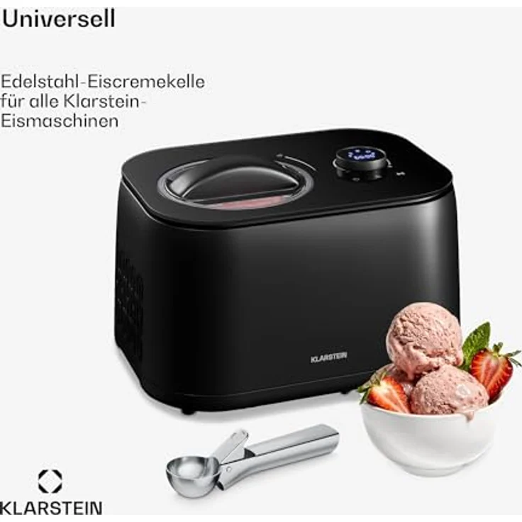 Klarstein FrostFusion Eisportionierer aus Edelstahl, ergonomisch, spülmaschinenfest, kratzfest, rostfrei, 18,3 cm – Bild 3