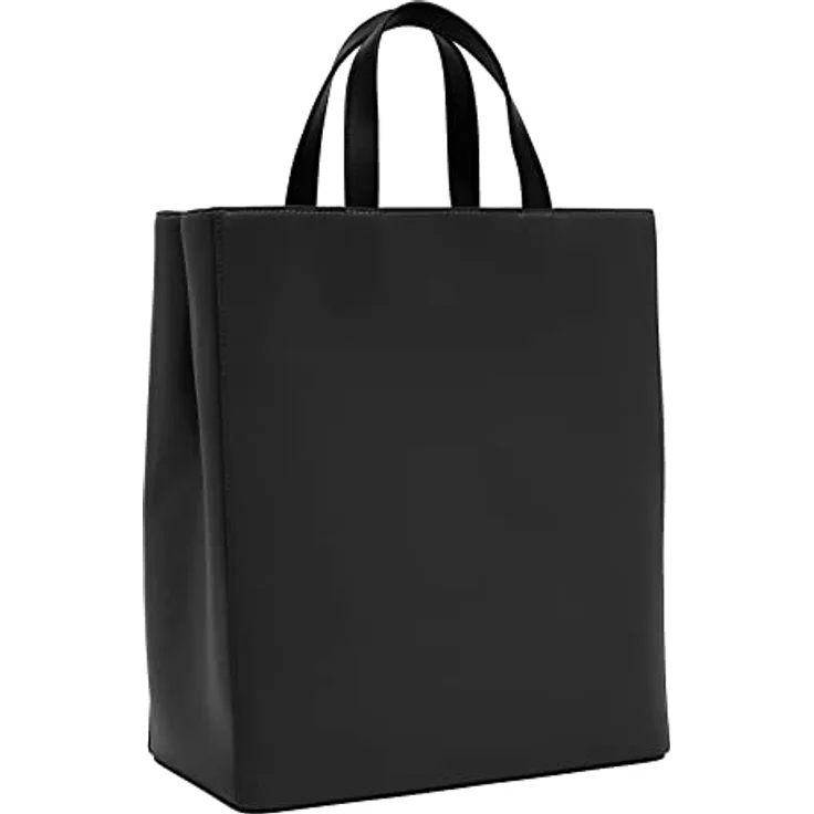 Liebeskind Berlin Shopper Paper Bag, modische Optik, Crossbody Bag, zertifiziert nach Leather Working Group, schwarz - Preisvergleich – Bild 2