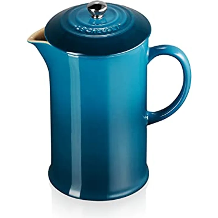 Le Creuset Kaffeebereiter aus Steinzeug, 1 L, Deep Teal, 60706086420003 – Bild 2