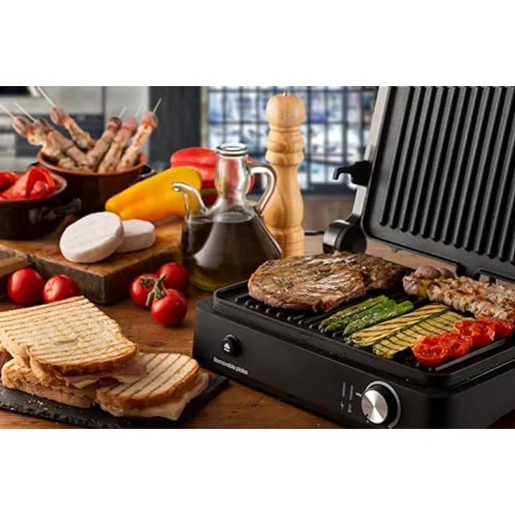 Ariete Küchenmaschine, Sandwichmaker Ariete 1934 2000 W, programmierbarer Thermostat, Antihaftversiegelung – Bild 6